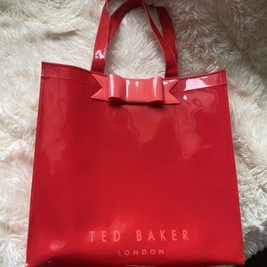 Red Ted baker tote